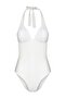 Ecru V-Neck Regular Leg Swimsuit TBESS23MA00210 - 7