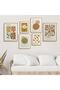 Natural Wooden Framed 6-Piece Painting Set Six-022