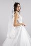 Wedding Dress Veil French Lace 1st Quality Silk Tulle Wedding And Wedding Veil Length 90 Cm Width 300 Cm - 8