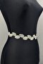 Handmade Belt Silver Stone Dress Belt and Waist Accessory – Belt, Stylish Design, Women's Accessory