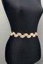 Powder Leaf Stone Dress Belt and Waist Accessory – Belt, Stylish Design, Women's Accessory