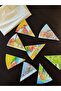 I'm Learning Turkish English Seasons and Features Wooden Colorful Double Sided Puzzle - 3