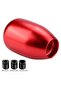 Metal Gear Shift Knob Universal Red Color - 2