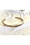 Breathe Gold Steel Bracelet