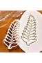 Farn Leaf Patterned Cookie Mold - 2