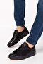 Genuine Leather Inside and Outside Anatomical Sole Casual Shoes Ny.836 - Black - 45 - 2