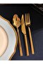 Luis 18 Piece Gold Cutlery Set - Dining Group - 6 Person