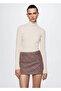 Checkered Wool Skirt - 5