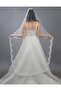 Bridal Veil Nun Veil Long 160 Cm French Lace - 5