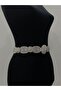 Silver Straw Stone Albanian Baggy Belt – Special Design, Accessory, Quality Production, Eye-Catching Style - 4