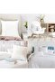 Set of 4 Square Throw Pillow 43x43 Cm Decorative Soft Microfiber Filled Throw Pillow - 2