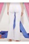 Flared Leg White Jeans Power Lycra High Waist Jean - 3
