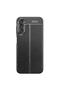 Galaxy A14 Case with Camera Protrusion, Leather Look, Stitched Pattern, Protective Cover Case - 5