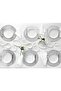Modern Silver Silver Set of 2 20 Cm Cream Small Size Porcelain Boat Serving Plates - 3