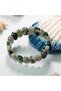 Certified Life Energy Natural Stone Wide Cut Bracelet - 5