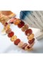 Certified Leo Natural Stone Wide Cut Women's Bracelet - 4
