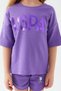 Base. Polo Assn Sweet Pink Purple Girls' Shorts Set - 4