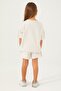 Base. Polo Assn Plain Open Naive Cream Girls Shorts Set - 10