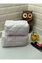 Colorful Floral-gingham Makeup Bag / Organizer (large Size)