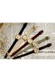 Brown Leather Cord Women's Square Wrist Watch 3351 - 3