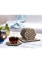 Set of 5 Laser Cut Wooden Coasters Home Decoration Home Bar Kitchen Decor - 2