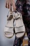 Stadiel Women's Sandals with Stones0012057 Beige Skin - 5