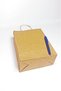 Kraft Label Printed, Kraft Handle Bag, 12 Pieces Drawstring Gift Bag Set (22x18x8 Cm) - 4