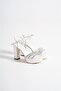 Women's Pearl Stone Platform Heeled Shoes - 4