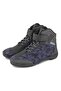 Motorcycle Shoes Reinforced Protection Short Model Motor Boots Navy Blue Camouflage - 2