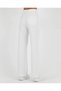 White High Waist Loose Wide Leg Jeans Wide Leg Jeans - 4