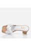 White Women's Slippers - 4