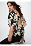 Floral Patterned Flowy Shirt - 5