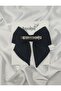 October 29 Ataturk Signature Embroidered Black Bow Automatic Buckle - 3