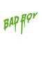 Bad Boy Car, Motorcycle, Helmet, Laptop, Glass Sticker 13x9 Cm