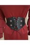 Elastic Women's Belt with Eyelet Detail, Jacket Belt, Shirt Belt, Dress Belt - 7