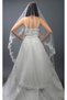 Nun Model Wedding Dress Veil 160 Cm Length Lace Off-White Color 1stQuality Silk Dream Tulle - 4