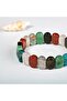 Certified Virgo Natural Stone Wide Cut Men's Bracelet - 6