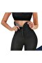 Slimming Body Shaping Gathering Extra Sweating Thermal Leggings with Thermal Agraphy Clasp - 4