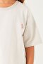 Base. Polo Assn Plain Open Naive Cream Girls Shorts Set - 7