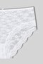 3-Piece Lace High Waist Plus Size Women's Panties - 7
