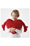 Famnıg Hjarta Heart Sleeve Hugging Cushion Red Plush Sleeping and Playmate 40x101 Cm