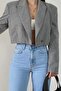 Penelope Ice Blue 90's Stretch Fabric Super High-Waist Relaxed Jeans Palazzo Pants Wide Leg - 2