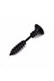 Unisex Hypoallergenic Gothic Punk Stainless Steel Earrings - 2