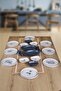 Buket's House Blue Magic 18-Piece Breakfast Set for 8 People - 2