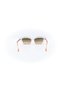 22243 Model - Transparent Orange UV Protection Sunglasses for Women - 3
