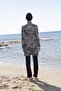 Women's Digital Patterned Hijab Swimsuit with Fully Covered Trousers - 3