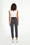 Basic Women's Smoke Color Lycra Fabric High Waist Mom Fit Jeans - 4