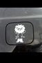Pee Kids Tank Cover Car, Motorcycle, Helmet, Laptop, Glass Sticker 12x7 Cm - 2