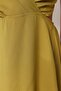 Khaki Maxi Woven Cut Out/Window Beach Dress TBESS23EL00085 - 5