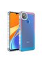 Xiaomi Redmi 9C Case Silvery and Color Transition Design Lens Protection Park Cover
